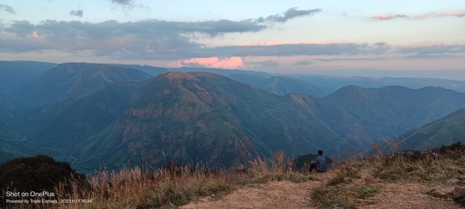 Sunset view point above Shillong
